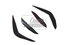 BMW X5 s/x Drive 40i & xDrive 50e (With M-Package, does not fit base model) & M60i G05 LCI 2023-ON with Aftermarket Parts - AE Style Carbon Fiber Front Canards from ArmorExtend
