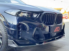 BMW X6 M60i xDrive40i G06 LCI 2024-ON with Aftermarket Parts - AE Front Canards?Carbon Fiber?from ArmorExtend