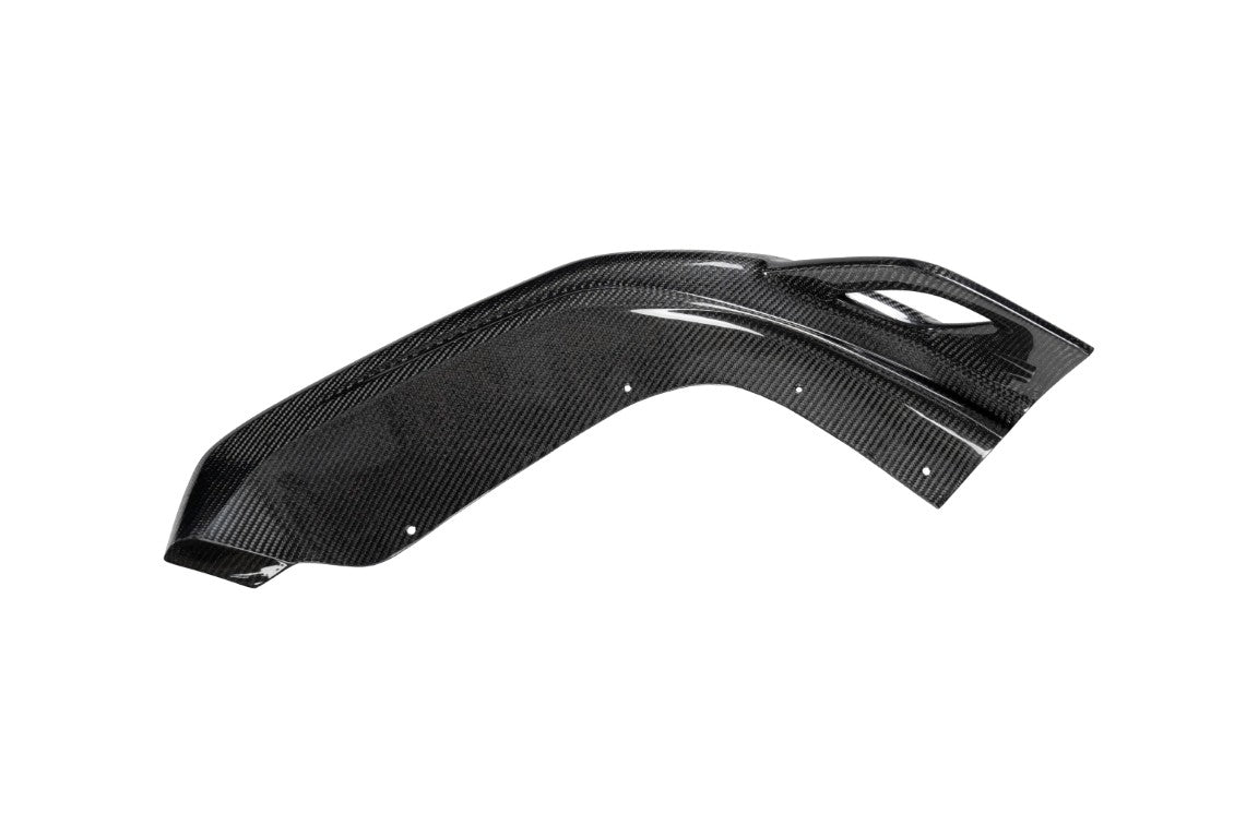BMW X6M X6MC F96 Pre-LCI 2020 2021 2022 2023 with Aftermarket Parts - AE Style Front Lip Carbon Fiber from ArmorExtend
