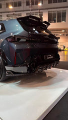 BMW XM / XM Label Red G09 2023-ON with Aftermarket Parts - AE Rear Lip Spoiler Pre-preg Carbon Fiber from ArmorExtend