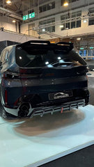 BMW XM / XM Label Red G09 2023-ON with Aftermarket Parts - AE Rear Lip Spoiler Pre-preg Carbon Fiber from ArmorExtend