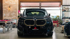 BMW XM / XM Label Red G09 2023-ON with Aftermarket Parts - AE Front Lip Pre-preg Carbon Fiber from ArmorExtend