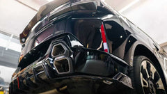  BMW XM / XM Label Red G09 2023-ON with Aftermarket Parts - AE Rear Diffuser & Canards Pre-preg Carbon Fiber from ArmorExtend