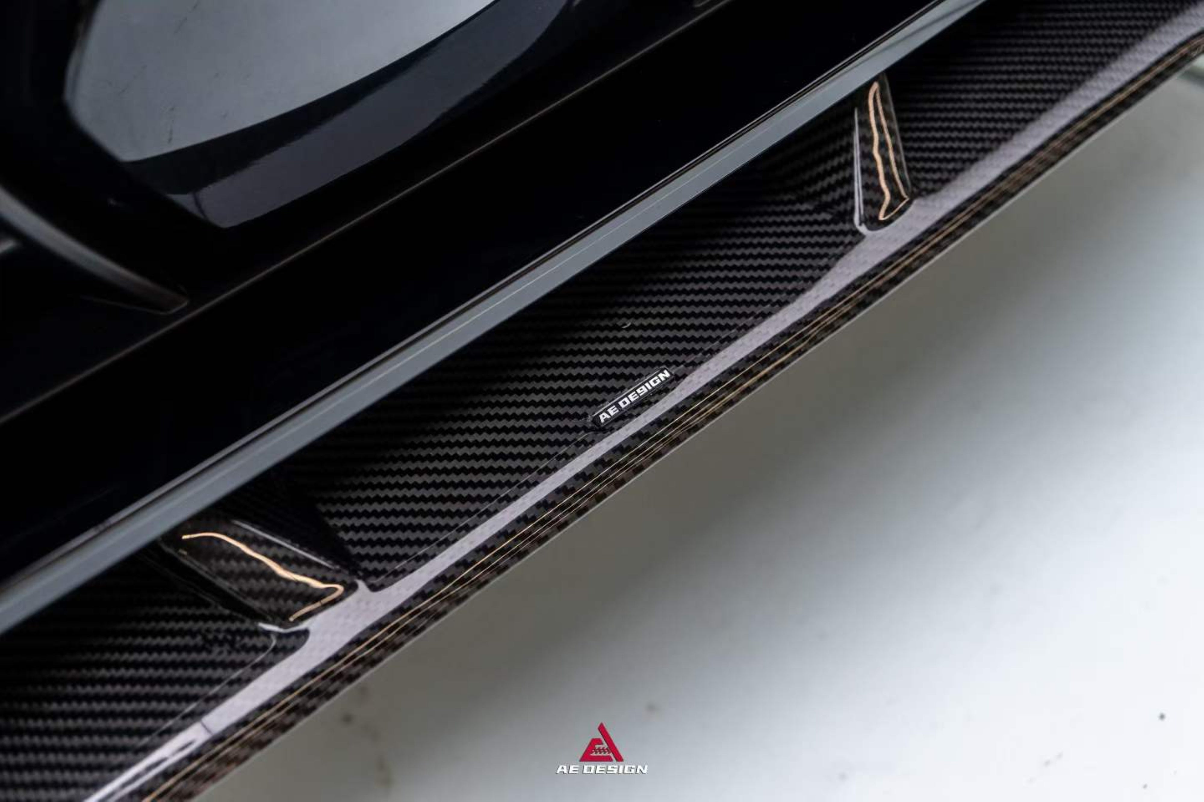 BMW XM / XM Label Red G09 2023-ON with Aftermarket Parts - AE Front Lip Pre-preg Carbon Fiber from ArmorExtend