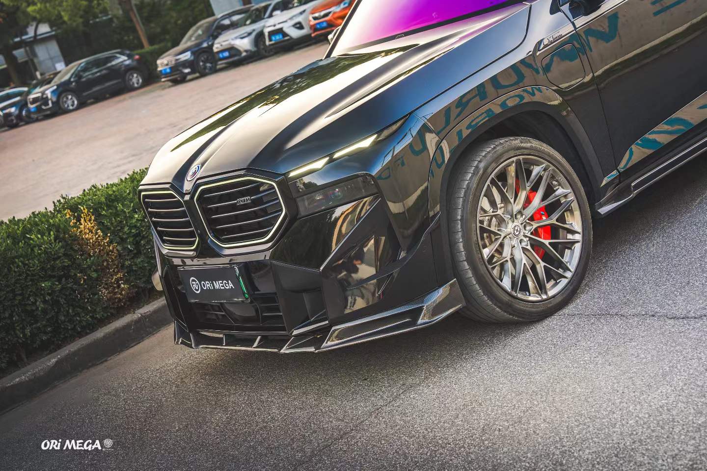 BMW XM / XM Label Red G09 2023-ON with Aftermarket Parts - AE Front Canards Pre-preg Carbon Fiber from ArmorExtend