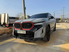 BMW XM / XM Label Red G09 2023-ON with Aftermarket Parts - AE Front Lip Pre-preg Carbon Fiber from ArmorExtend