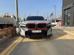 BMW XM / XM Label Red G09 2023-ON with Aftermarket Parts - AE Front Lip Pre-preg Carbon Fiber from ArmorExtend