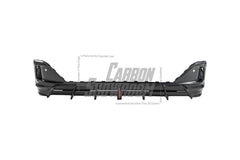 BMW i5 xDrive40 / eDrive40 (with M-package bumper, does not fit base mode) / M60 G60 G61 2024-ON & 5 Series 540i xDrive / 530i xDrive / 530i (with M-package bumper, does not fit base model) / 550e xDrive G60 G61 2024-ON with Aftermarket Parts - AE Design Rear Diffuser & Rear Canards Carbon Fiber from ArmorExtend