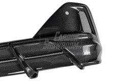 BMW i5 xDrive40 / eDrive40 (with M-package bumper, does not fit base mode) / M60 G60 G61 2024-ON & 5 Series 540i xDrive / 530i xDrive / 530i (with M-package bumper, does not fit base model) / 550e xDrive G60 G61 2024-ON with Aftermarket Parts - AE Design Rear Diffuser & Rear Canards Carbon Fiber from ArmorExtend