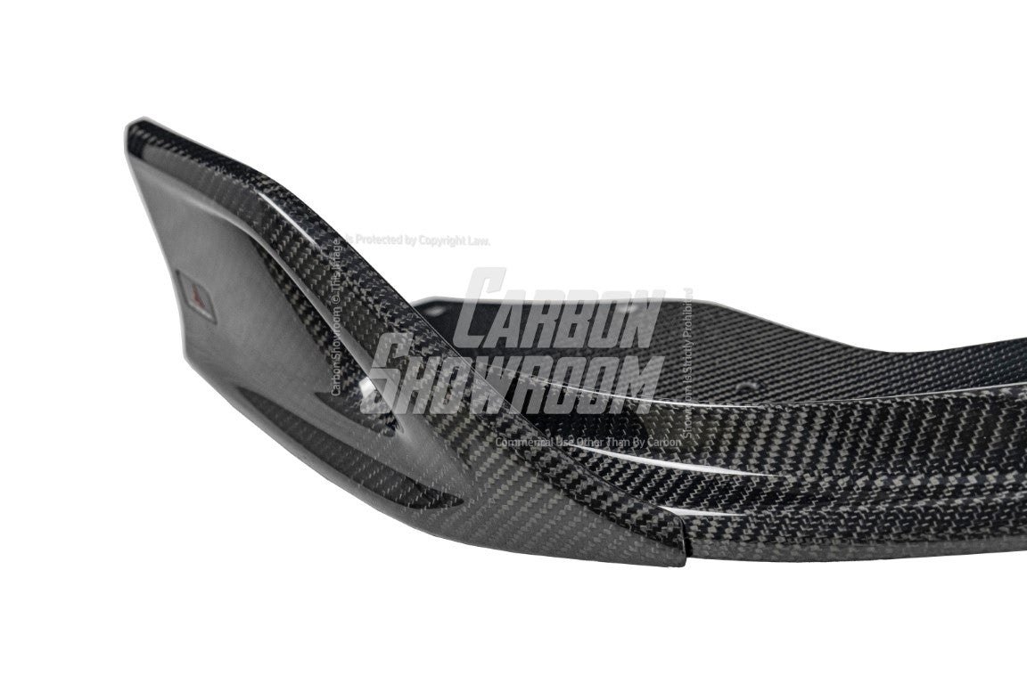BMW i5 xDrive40 / i5 eDrive40 (with M-package bumper, does not fit base mode) / i5 M60 G60 G61 2024-ON & 5 Series 540i xDrive / 530i xDrive / 530i (with M-package bumper, does not fit base model) / 550e xDrive G60 G61 2024-ON with Aftermarket Parts - AE Design Front Lip Carbon Fiber?from ArmorExtend