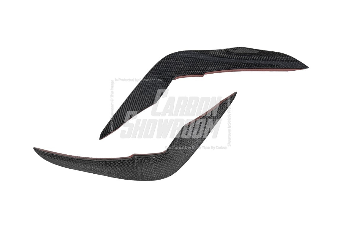 BMW i5 xDrive40 / i5 eDrive40 (with M-package bumper, does not fit base mode) / i5 M60 G60 G61 2024-ON & 5 Series 540i xDrive / 530i xDrive / 530i (with M-package bumper, does not fit base model) / 550e xDrive G60 G61 2024-ON with Aftermarket Parts - AE Design Front Canards?Carbon Fiber?from ArmorExtend