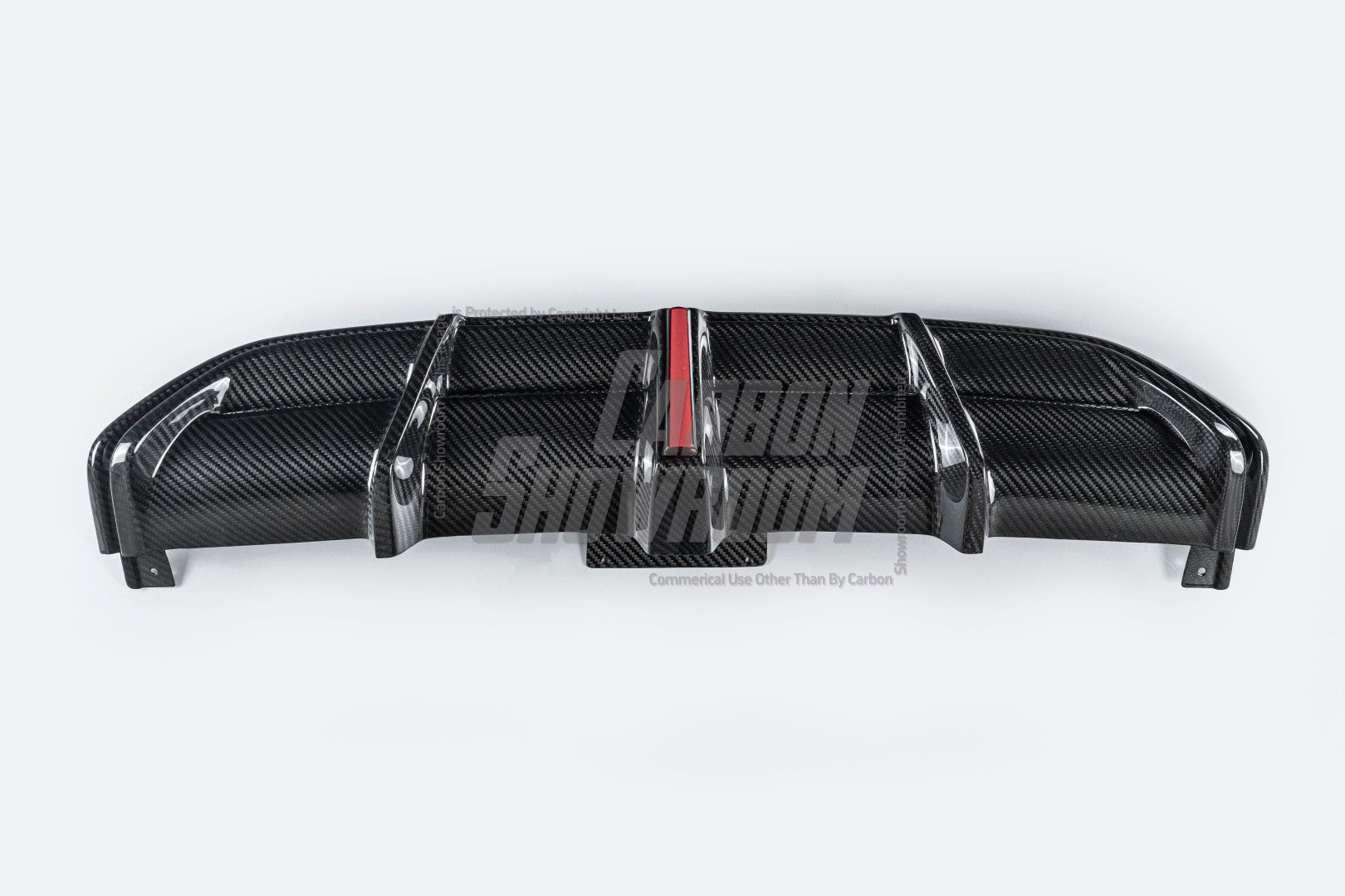 Mercedes Benz GLC43 AMG & GLC300 (with sport-package bumper, does not fit base model) W253 GLC & GLC Coupe 2020 2021 2022 2023 with Aftermarket Parts - AE Style Rear Diffuser & Canards Carbon Fiber from ArmorExtend