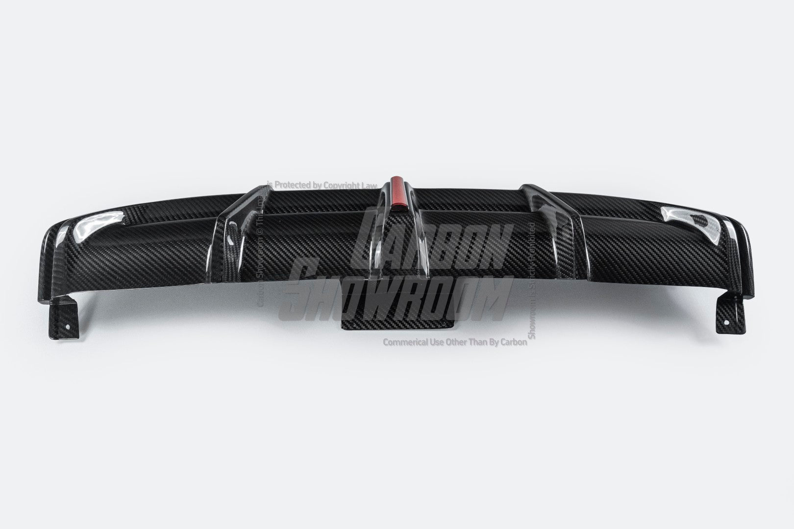 Mercedes Benz GLC43 AMG & GLC300 (with sport-package bumper, does not fit base model) W253 GLC & GLC Coupe 2020 2021 2022 2023 with Aftermarket Parts - AE Style Rear Diffuser & Canards Carbon Fiber from ArmorExtend