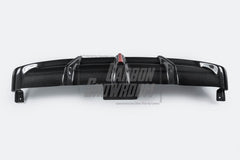 Mercedes Benz GLC43 AMG & GLC300 (with sport-package bumper, does not fit base model) W253 GLC & GLC Coupe 2020 2021 2022 2023 with Aftermarket Parts - AE Style Rear Diffuser & Canards Carbon Fiber from ArmorExtend