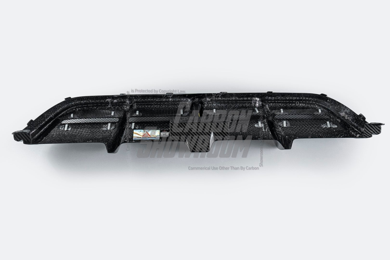 Mercedes Benz GLC43 AMG & GLC300 (with sport-package bumper, does not fit base model) W253 GLC & GLC Coupe 2020 2021 2022 2023 with Aftermarket Parts - AE Style Rear Diffuser & Canards Carbon Fiber from ArmorExtend