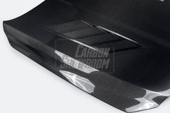 Cadillac CT5 CT5V Blackwing V Premium Luxury Sport Base 2020-ON with Aftermarket Parts - AE Vented Style Hood Bonnet Double-sided Carbon Fiber?from?ArmorExtend
