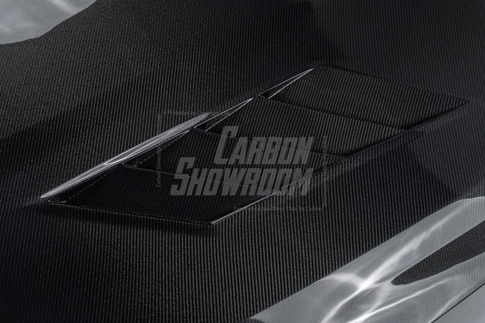 Cadillac CT5 CT5V Blackwing V Premium Luxury Sport Base 2020-ON with Aftermarket Parts - AE Vented Style Hood Bonnet Double-sided Carbon Fiber?from?ArmorExtend