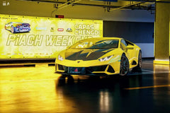 Lamborghini Huracan LP580 LP610 Evo RWD AWD Tecnica Performante 2015 2016 2017 2018 2019 2020 2021 2022 2023 2024 with Aftermarket Parts - Hood Pre-preg Carbon Fiber from ArmorExtend