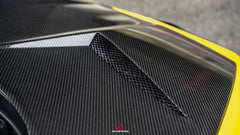 Lamborghini Huracan LP580 LP610 Evo RWD AWD Tecnica Performante 2015 2016 2017 2018 2019 2020 2021 2022 2023 2024 with Aftermarket Parts - Hood Pre-preg Carbon Fiber from ArmorExtend
