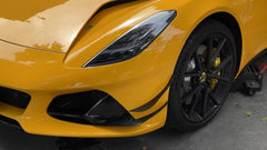 Lotus Emira 3.6 V6 2.0 Four-cylinder 2022-ON with Aftermarket Parts - AE Front Canards?Carbon Fiber from ArmorExtend