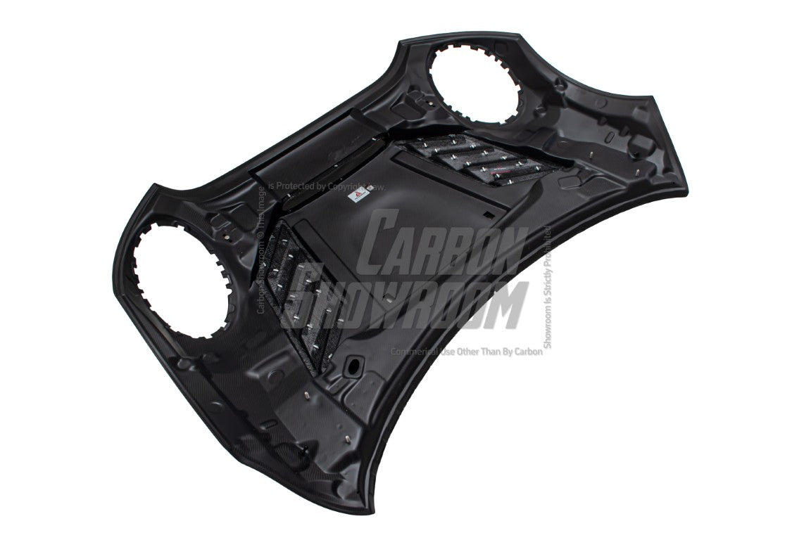 MINI Cooper JCW (John Cooper Works) F56 & Cooper (All Models) LCI 2022 2023 2024 with Aftermarket Parts - AE Style Hood?Carbon Fiber?from ArmorExtend