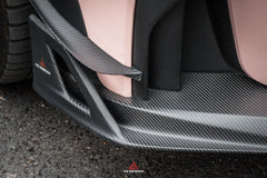 MINI Cooper JCW (John Cooper Works) F56 LCI 2022 2023 2024 with Aftermarket Parts - AE Style Front Canards?Carbon Fiber?from ArmorExtend