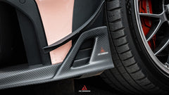 MINI Cooper JCW (John Cooper Works) F56 LCI 2022 2023 2024 with Aftermarket Parts - AE Style Front Canards?Carbon Fiber?from ArmorExtend