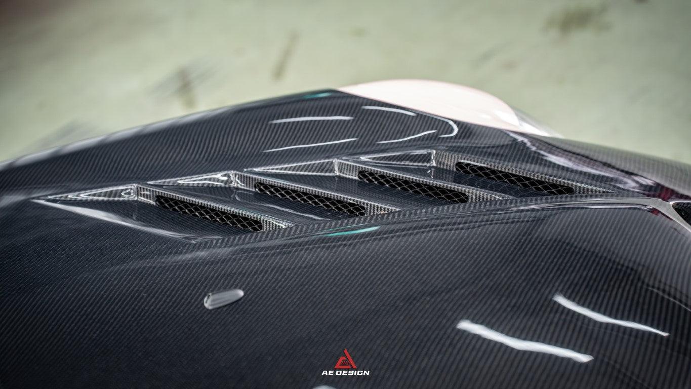 MINI Cooper JCW (John Cooper Works) F56 & Cooper (All Models) LCI 2022 2023 2024 with Aftermarket Parts - AE Style Hood?Carbon Fiber?from ArmorExtend