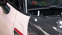 MINI Cooper JCW (John Cooper Works) F56 & Cooper (All Models) LCI 2022 2023 2024 with Aftermarket Parts - AE Style Hood?Carbon Fiber?from ArmorExtend