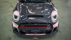 MINI Cooper JCW (John Cooper Works) F56 & Cooper (All Models) LCI 2022 2023 2024 with Aftermarket Parts - AE Style Hood?Carbon Fiber?from ArmorExtend