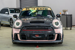 MINI Cooper JCW (John Cooper Works) F56 & Cooper (All Models) LCI 2022-ON with Aftermarket Parts - AE Style Carbon Fiber Hood from ArmorExtend