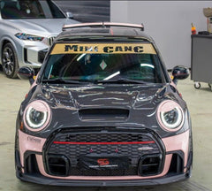 MINI Cooper JCW (John Cooper Works) F56 & Cooper (All Models) LCI 2022 2023 2024 with Aftermarket Parts - AE Style Hood?Carbon Fiber?from ArmorExtend