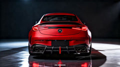 Mercedes Benz CLE-Class AMG CLE 53 C236 A236 2024-ON with Aftermarket Parts - AE Style ear Lip Spoiler Dry Pre-preg Carbon Fiber from?ArmorExtend