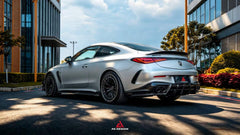 Mercedes Benz CLE-Class AMG CLE 53 C236 A236 2024-ON with Aftermarket Parts - AE Style ear Lip Spoiler Dry Pre-preg Carbon Fiber from?ArmorExtend