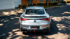 Mercedes Benz CLE-Class AMG CLE 53 C236 A236 2024-ON with Aftermarket Parts - AE Style Rear Diffuser Dry Pre-preg Carbon Fiber from?ArmorExtend