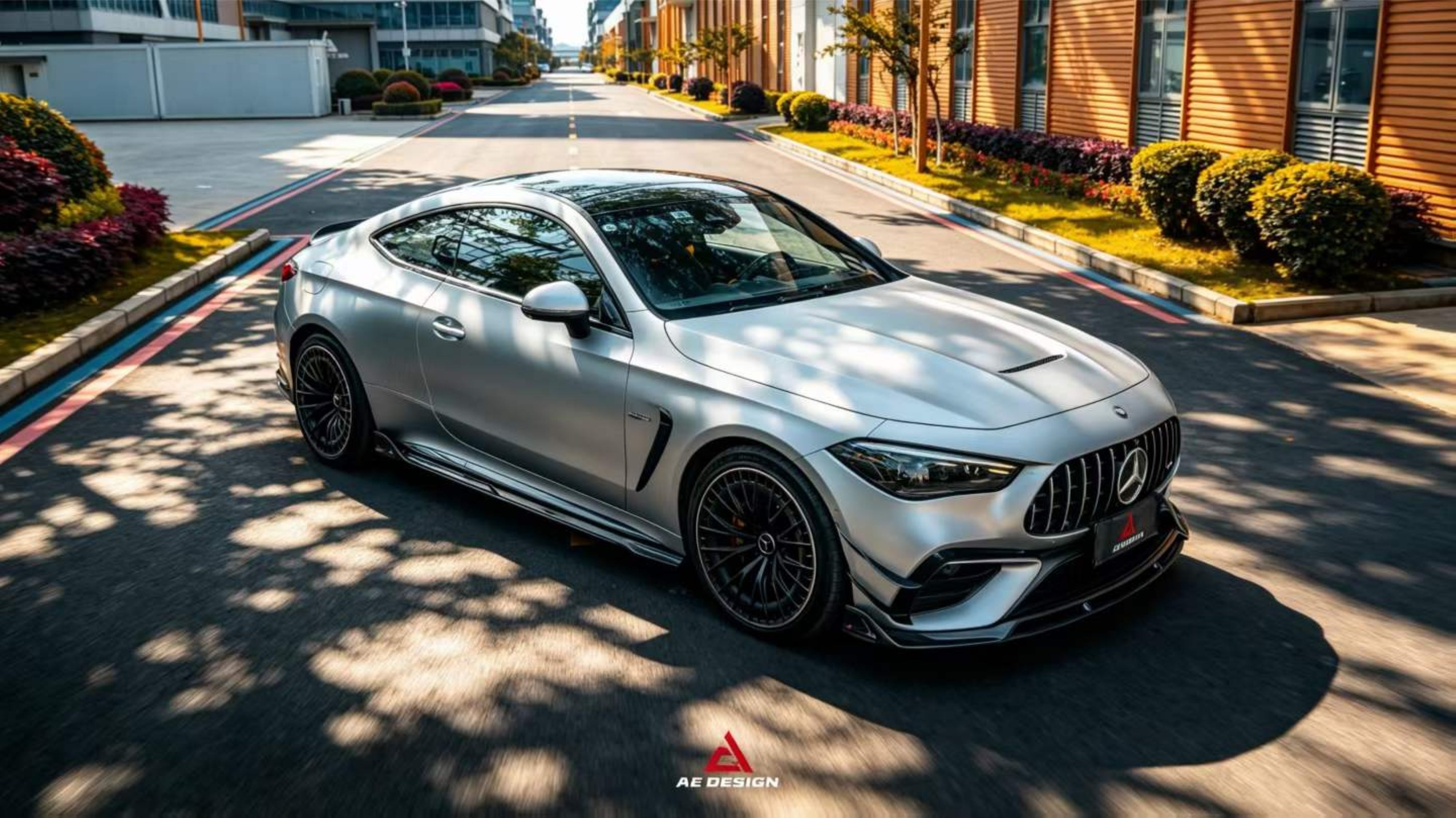 Mercedes Benz CLE-Class AMG CLE 53 C236 A236 2024-ON with Aftermarket Parts - AE StyleSide Skirts Dry Pre-preg Carbon Fiber from ArmorExtend