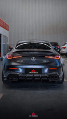 Mercedes Benz CLE-Class AMG CLE 53 C236 A236 2024-ON with Aftermarket Parts - AE Style ear Lip Spoiler Dry Pre-preg Carbon Fiber from?ArmorExtend
