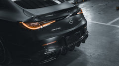 Mercedes Benz CLE-Class AMG CLE 53 C236 A236 2024-ON with Aftermarket Parts - AE Style Rear Diffuser Dry Pre-preg Carbon Fiber from ArmorExtend