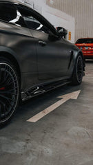Mercedes Benz CLE-Class AMG CLE 53 C236 A236 2024-ON with Aftermarket Parts - AE StyleSide Skirts Dry Pre-preg Carbon Fiber from ArmorExtend