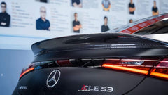 Mercedes Benz CLE-Class AMG CLE 53 C236 A236 2024-ON with Aftermarket Parts - AE Style ear Lip Spoiler Dry Pre-preg Carbon Fiber from?ArmorExtend