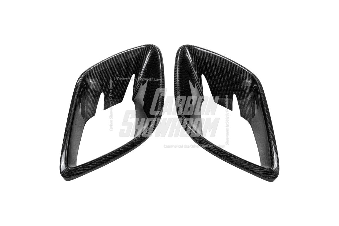 Mercedes Benz E63 E63S W213 2021 2022 2023 2024 with Aftermarket Parts - AE Style Intake Vent Cover Carbon Fiber from ArmorExtend