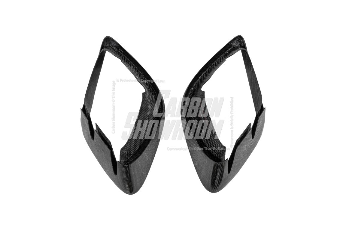 Mercedes Benz E63 E63S W213 2021 2022 2023 2024 with Aftermarket Parts - AE Style Intake Vent Cover Carbon Fiber from ArmorExtend