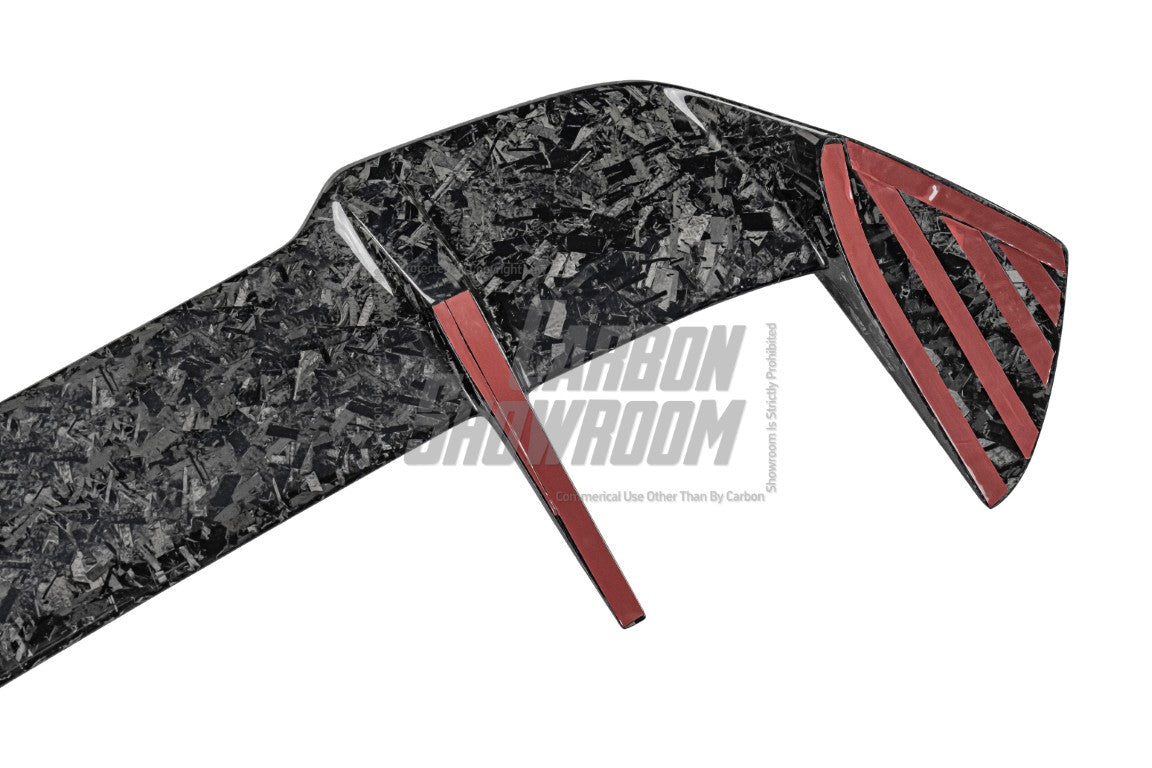 Mercedes Benz A-Class A45/A35/A250/A220 W177 2019 2020 2021 2022 2023 2024?with Aftermarket Parts -AE Rear Roof Spoiler?Carbon Fiber?from?ArmorExtend