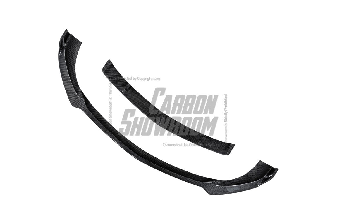 Mercedes Benz E63 W213 2021 2022 2023 2024 with Aftermarket Parts - AE Front Lip Carbon Fiber from ArmorExtend