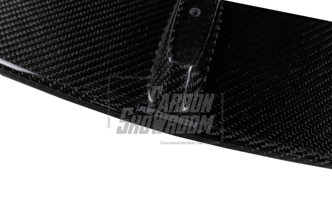 Mercedes Benz E63 W213 2021 2022 2023 2024 with Aftermarket Parts - AE Front Lip Carbon Fiber from ArmorExtend