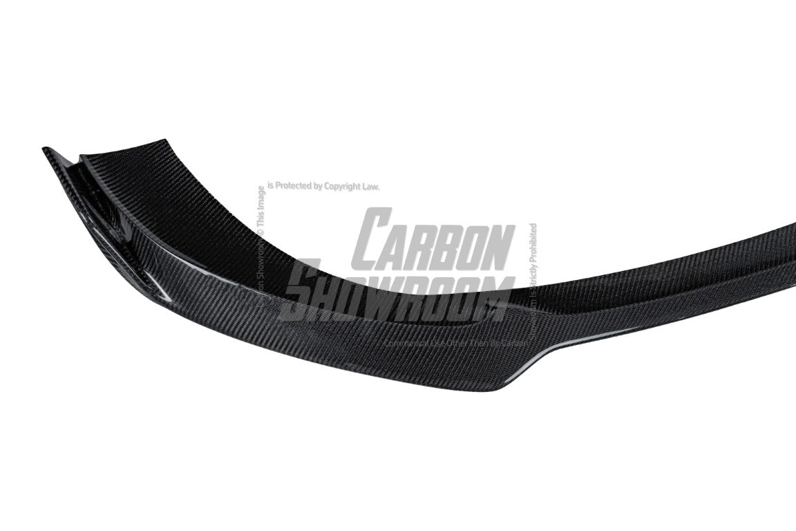 Mercedes Benz E63 W213 2021 2022 2023 2024 with Aftermarket Parts - AE Front Lip Carbon Fiber from ArmorExtend
