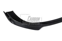 Mercedes Benz E63 W213 2021 2022 2023 2024 with Aftermarket Parts - AE Front Lip Carbon Fiber from ArmorExtend