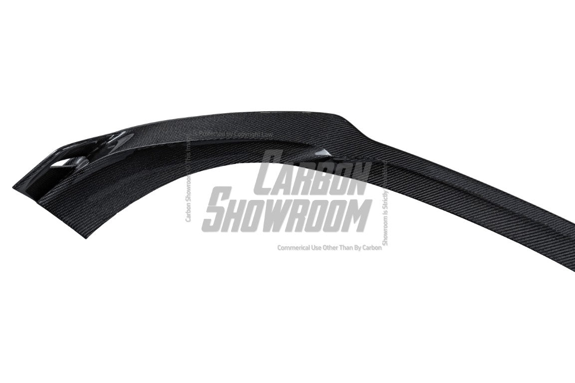 Mercedes Benz E63 W213 2021 2022 2023 2024 with Aftermarket Parts - AE Front Lip Carbon Fiber from ArmorExtend