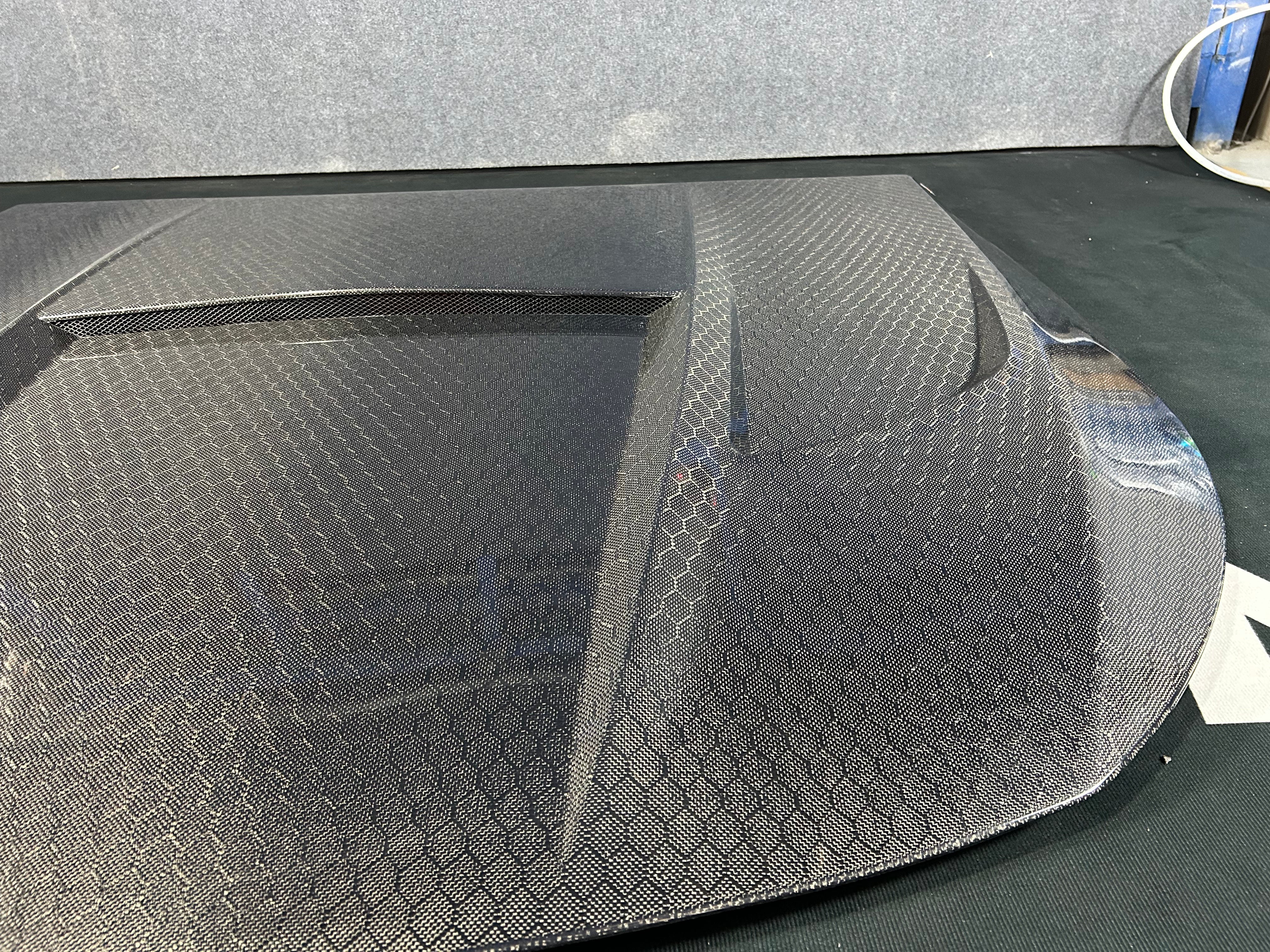 Mercedes Benz E63 E63S W213 2017 2018 2019 2020 2021 2022 2023 2024 with Aftermarket Parts - AE Hood Bonnet Carbon Fiber from ArmorExtend