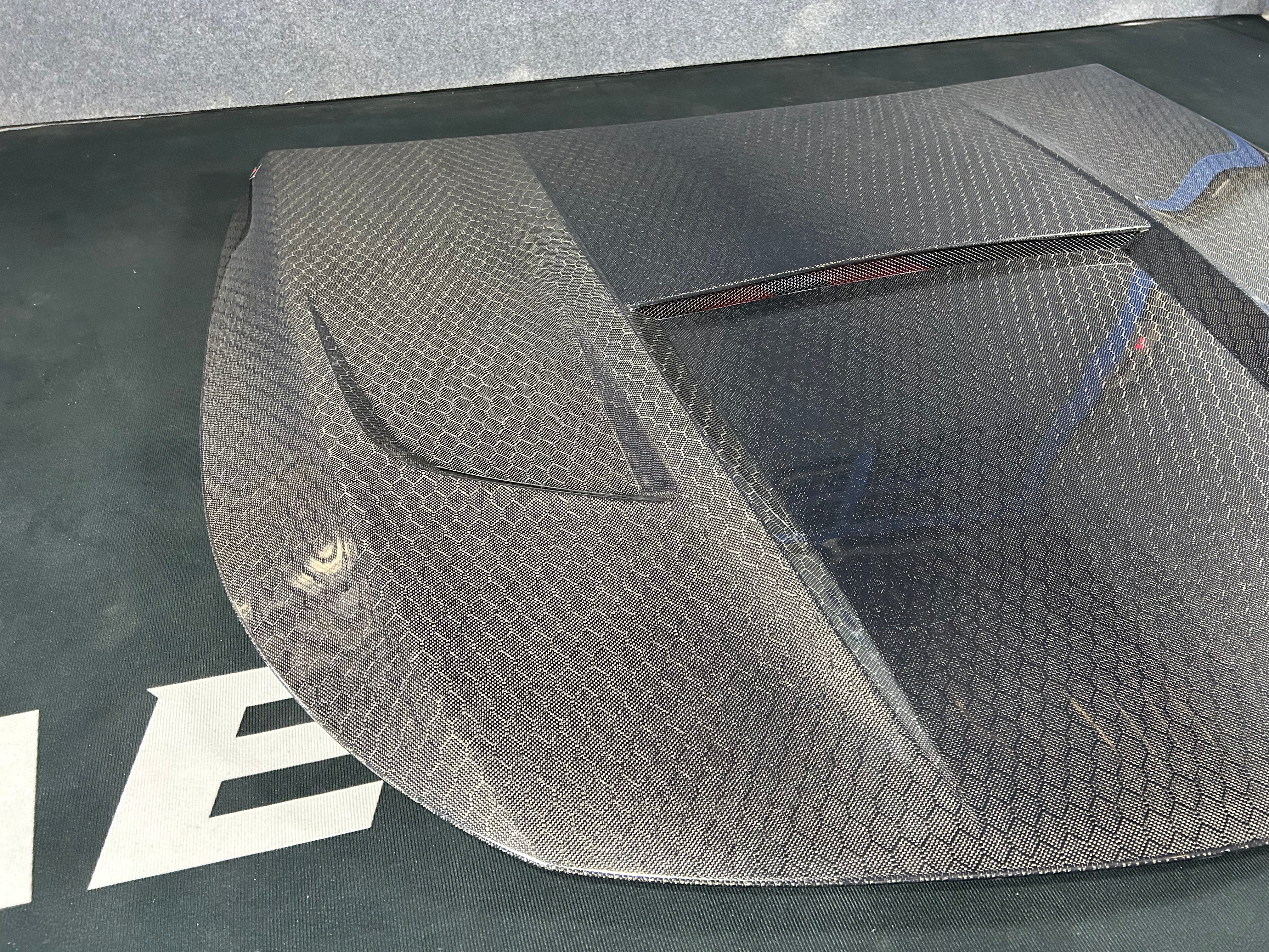 Mercedes Benz E63 E63S W213 2017 2018 2019 2020 2021 2022 2023 2024 with Aftermarket Parts - AE Hood Bonnet Carbon Fiber from ArmorExtend